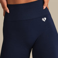 Power Seamless Scrunch Leggings | Sapphire Blue