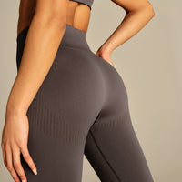 Power Enhanced High Waist Leggings | Slate Grey
