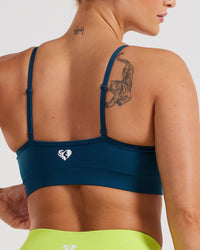 Define Scrunch Seamless Bralette | Teal