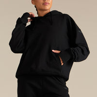 Comfort Oversized Hook Up Hoodie | Black