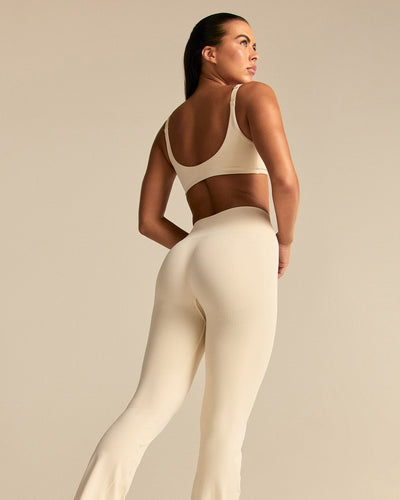 Power Reversible Twist Bra | Off White