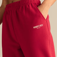 Comfort Joggers | Candy Apple