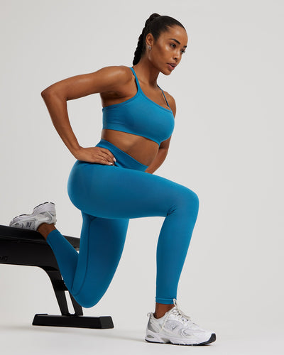 Motion Seamless Leggings | Peacock Blue