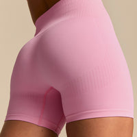 Power Enhanced High Waist Shorts | Candy Pink (4/6)