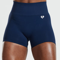 Power Seamless Shorts | Sapphire Blue