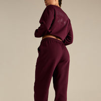 Comfort Joggers | Merlot