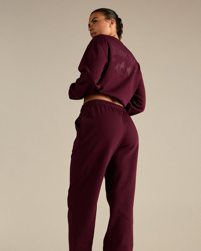 Comfort Joggers | Merlot
