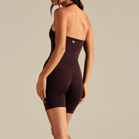 Define 2.0 Seamless Scrunch 6" Shorts | Cafe Noir