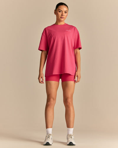 Comfort Summer Lifting Club Oversized T-Shirt | Watermelon