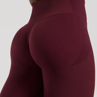 Motion Seamless Leggings | Dark Cherry