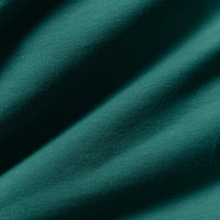 Comfort Lightweight Raw Edge Oversized Crew Neck | Eden Green