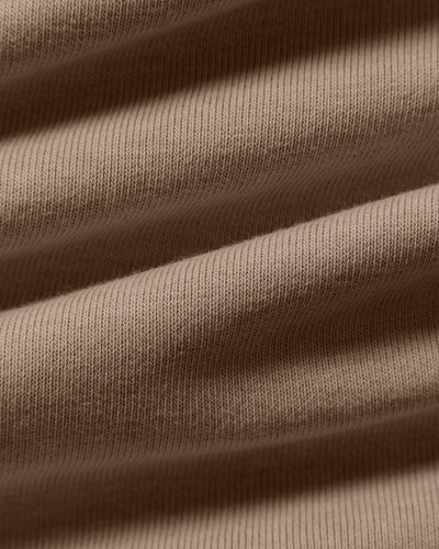 Comfort Oversized Sports Club Hoodie | Taupe Grey