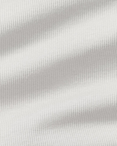 Comfort Ribbed Cropped Tank | White (5/6)
