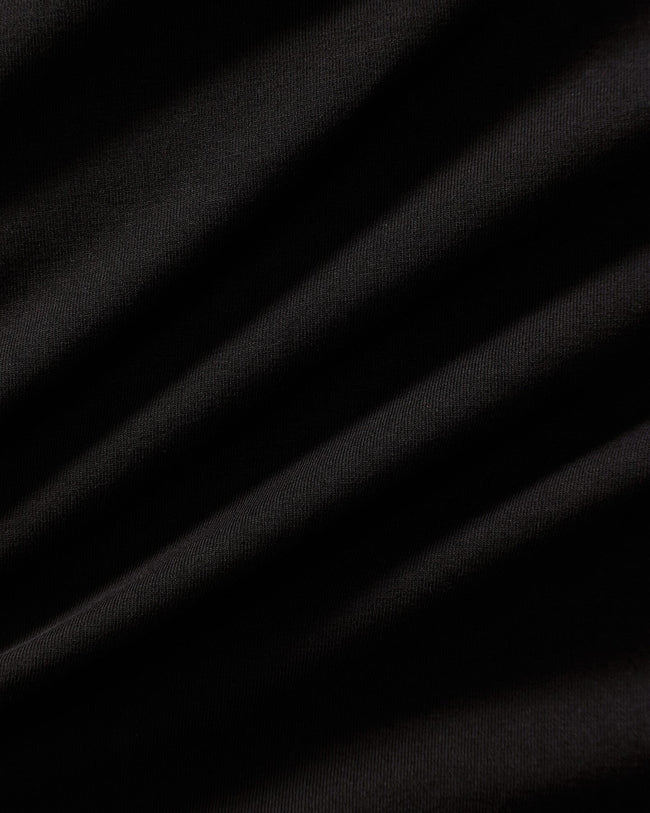 Cotton Contour Long Sleeve T-Shirt | Black