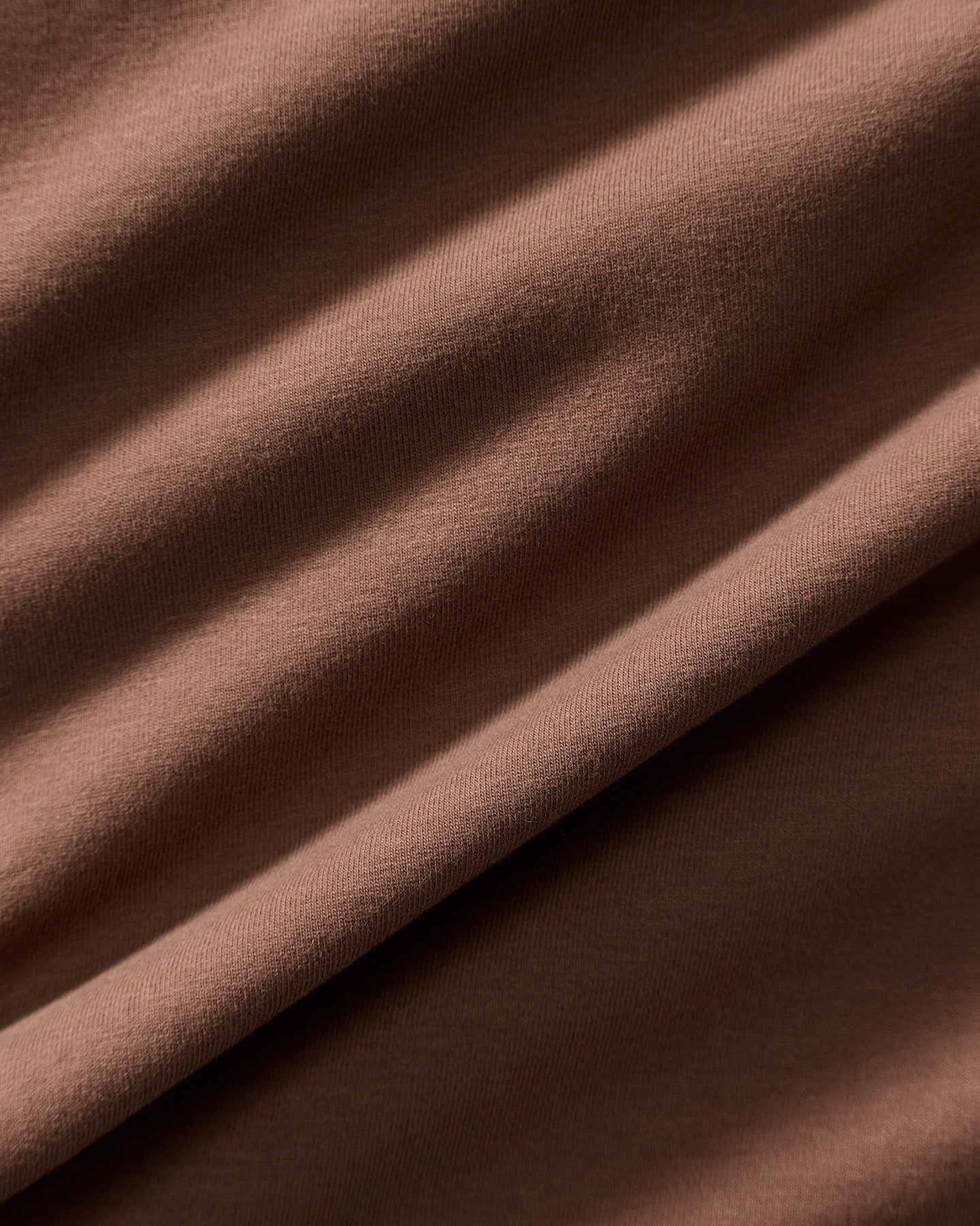 Cotton Contour Racer Tank | Mocha