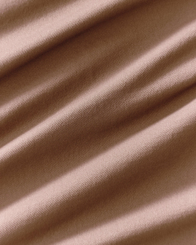 Comfort Oversized Hook Up T-Shirt | Mauve Taupe