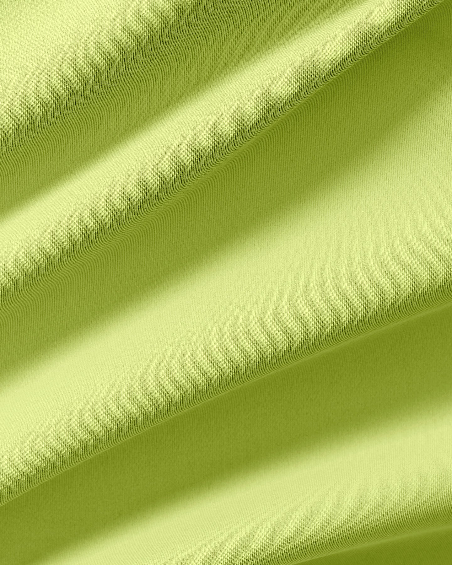 Essential Twist Back Bandeau Bra | Lime Punch