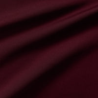 Essential Built-In Bra Scoop Back Tank | Merlot