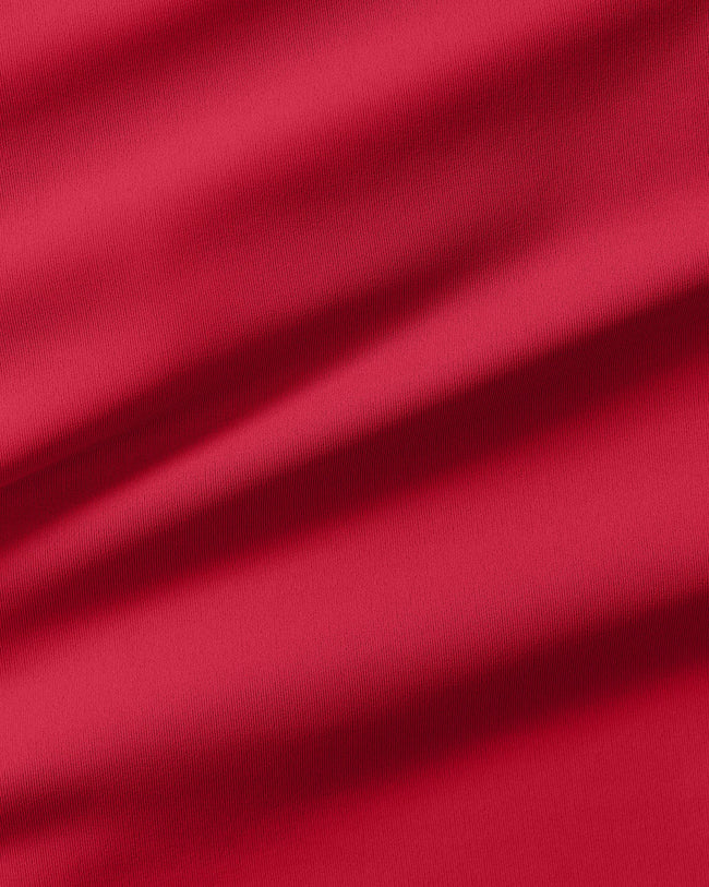 Comfort Lightweight Half Zip Draw Hem Sweat | Sweet Pink