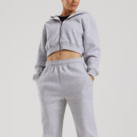 Comfort Joggers | Silver Grey Marl