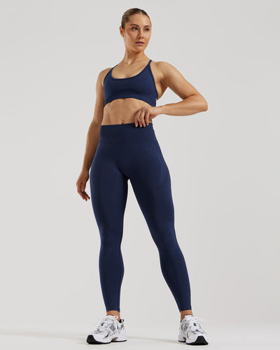 Balance Athletica top Kingdom Collection Blue Leggings