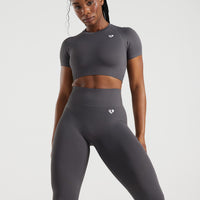 Power Seamless Leggings | Graphite