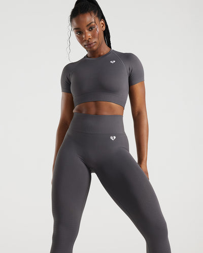 Power Seamless Leggings Graphite - Main Image