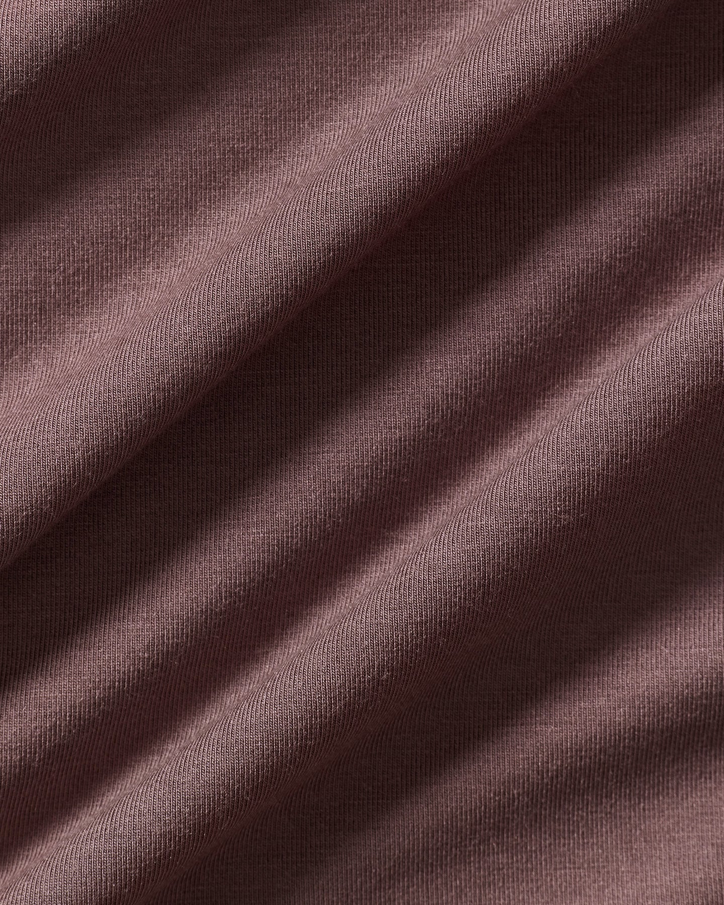 Smooth Contour Cropped Short Sleeve T-Shirt | Deep Mocha