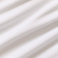 Smooth Contour Midi Short Sleeve T-Shirt | White