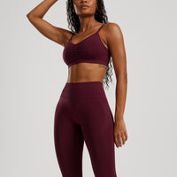 Define 2.0 Seamless Scrunch Leggings | Dark Cherry
