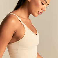 Power Built-In Bra Tank | Off White