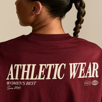Comfort Athletic Club Cropped T-Shirt | Oxford Red