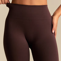 Power High Waist Flared Leggings | Cafe Noir