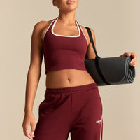 Comfort Halter Tank | Oxford Red