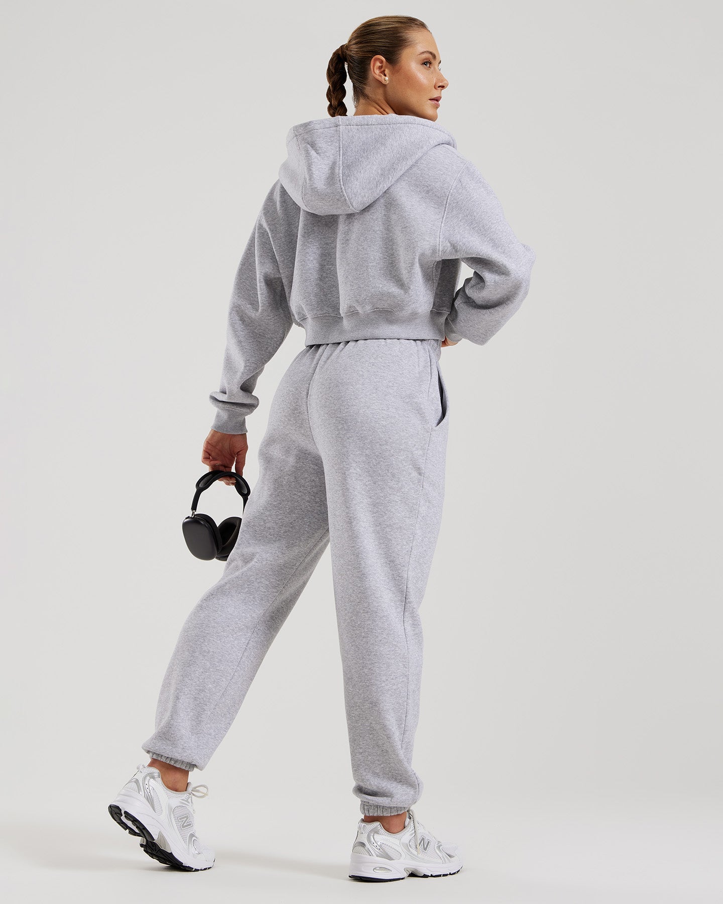 Comfort Joggers | Silver Grey Marl