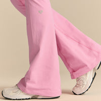 Power High Waist Flared Leggings | Candy Pink (6/6)