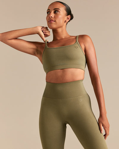 Motion Seamless Straight Neck Bra | Willow