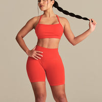 Define 2.0 Seamless Low Back Shorts | Lava Red