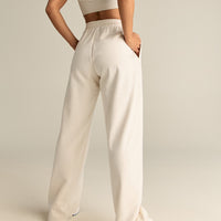 Comfort Lightweight Straight Leg Joggers | Off White