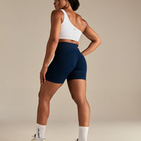 Power Seamless One Shoulder Bra | White