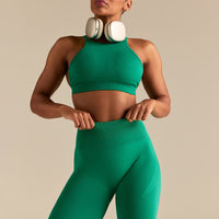 Define 2.0 Seamless Scrunch Leggings | Amazonia Green