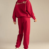 Comfort Joggers | Candy Apple