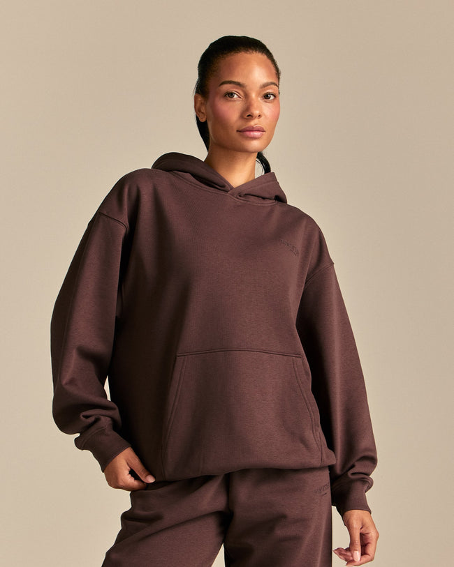 Comfort Oversized Wellness Hoodie | Cocoa Powder (1/6)