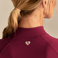 FormFlex Long Sleeve Zip Through Jacket | Deep Berry (2/6)