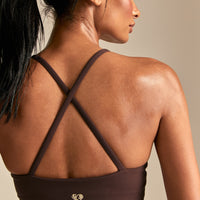 FormFlex Spaghetti Strap Tank | Cocoa Powder (2/6)