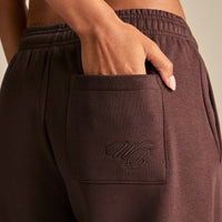 Comfort Mid Waist Cuffed Hem Joggers | Cocoa Powder (4/6)