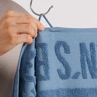 Large Sweat Towel | Smoke Blue