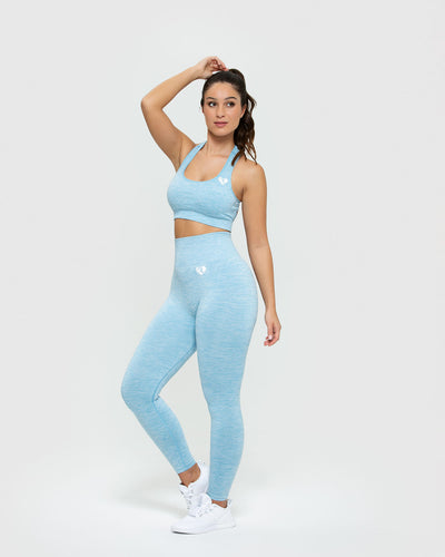 Coobie Seamless Fusion Racer Back Sports Bra for Women, Mocha Blue, One  Size : Buy Online at Best Price in KSA - Souq is now : Fashion