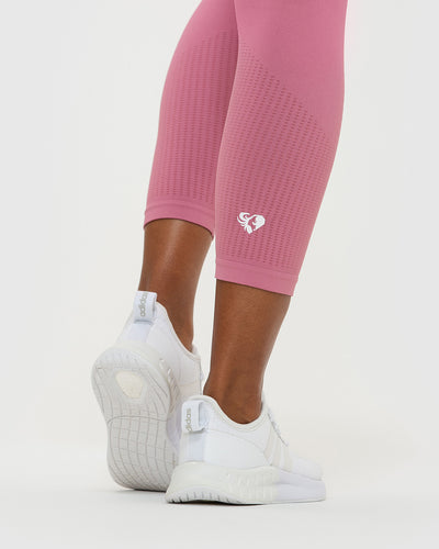 Adidas Wanderlust Seamless High Rise 7/8 Tights W/ Leg Warmers Grey Women's  Sz M