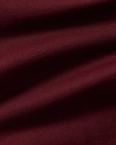 Power Seamless Short Sleeve Crop Top | Dark Cherry